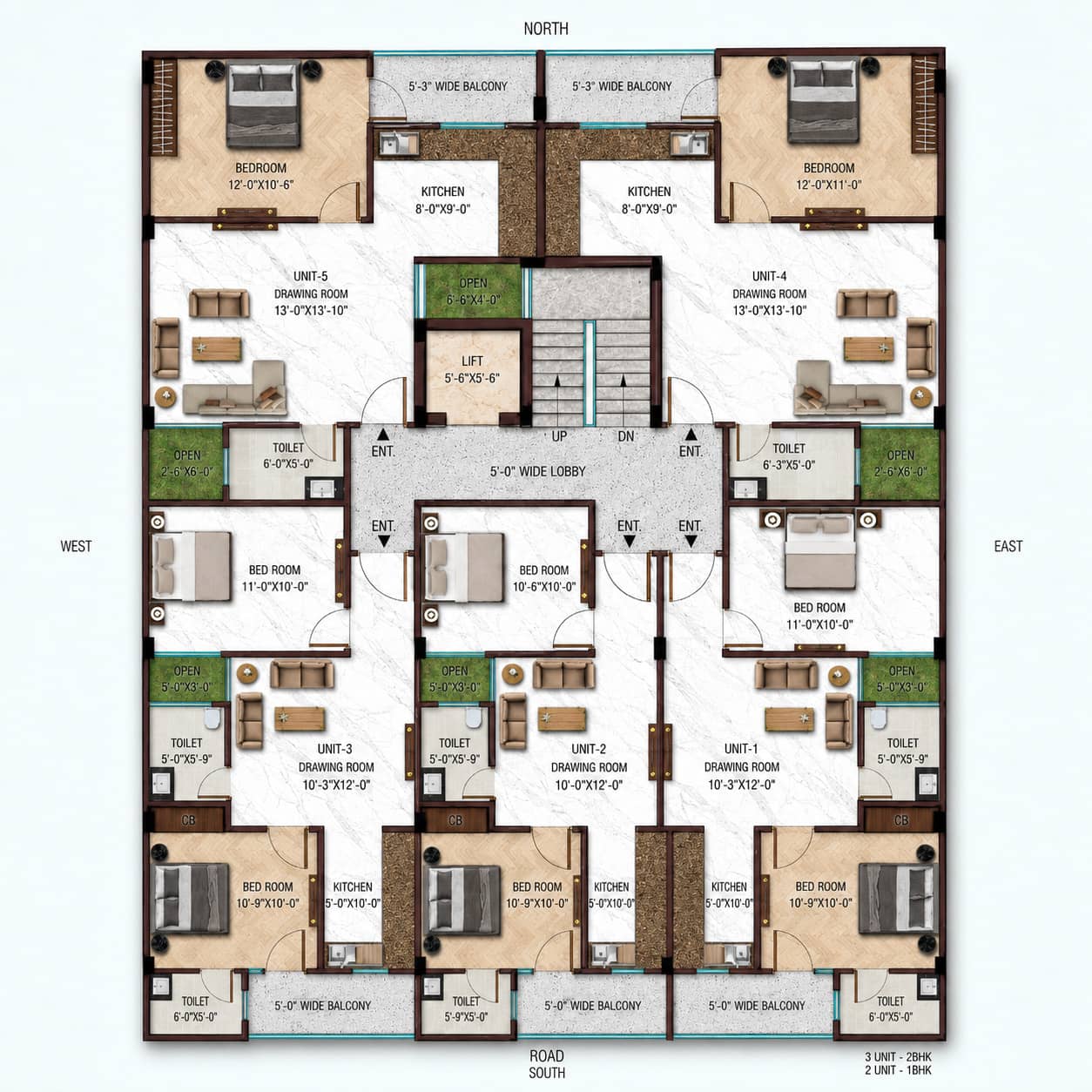 The Mannat 3BHK Premium Builder Floor Sultanpur in Sultanpur Image 1 Building Image 2