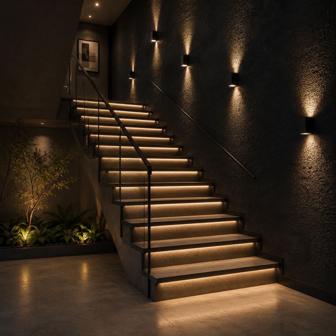 Modular Lightning Stairs