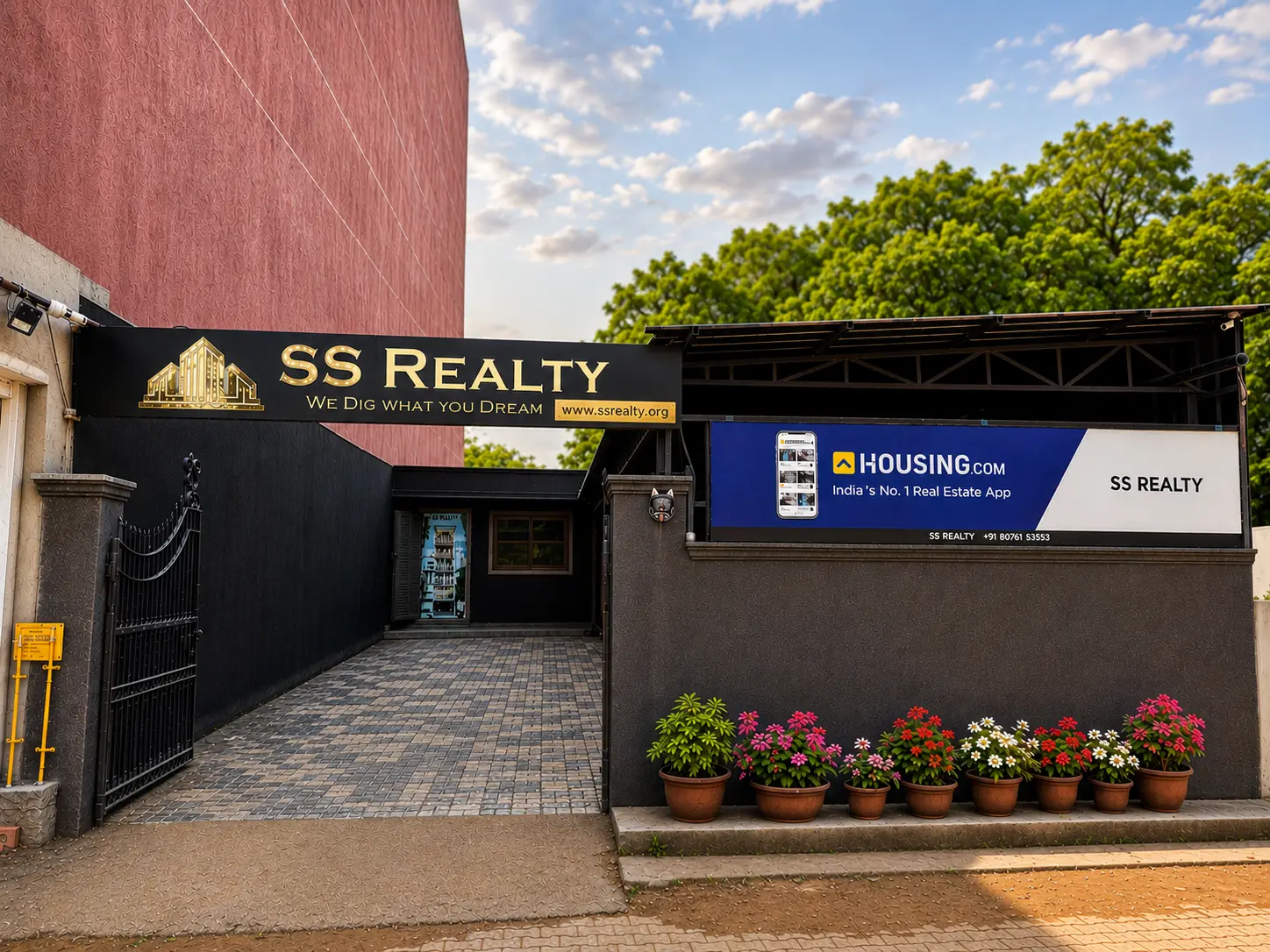 SS Realty office in Chhatarpur, New Delhi