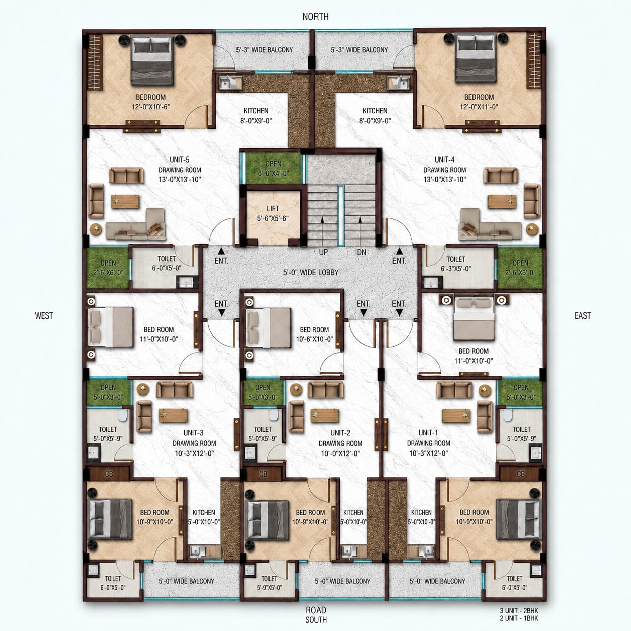 The Mannat 3BHK Premium Builder Floor Sultanpur - View 2