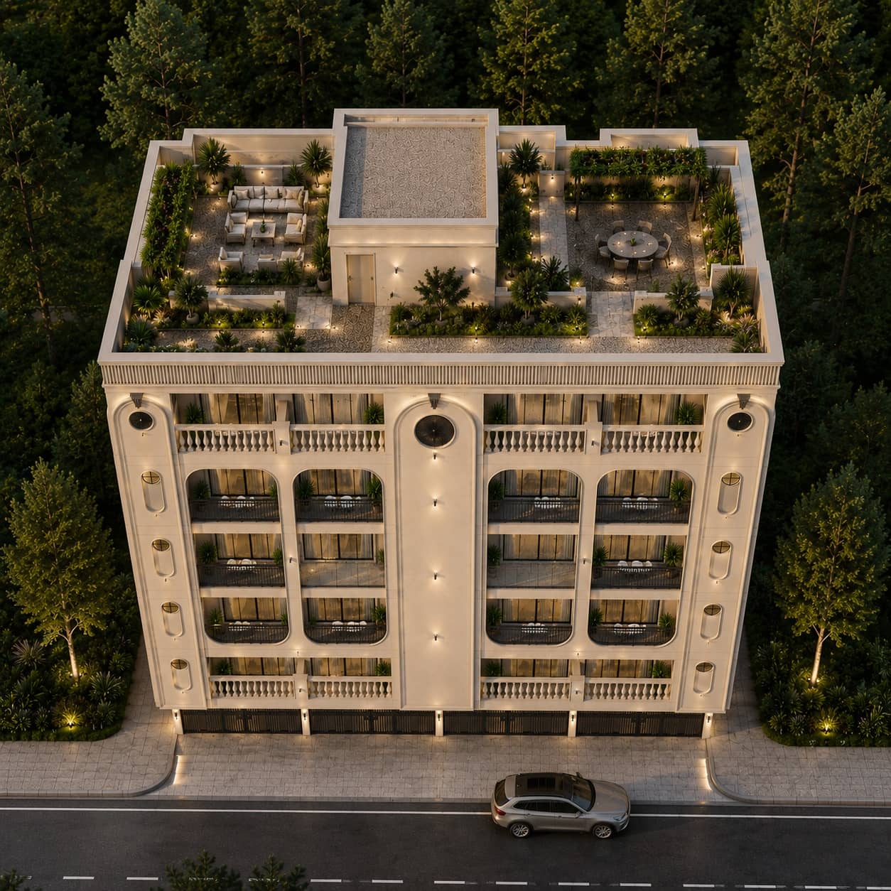 VELORA 3 BHK, 4 BHK & 4 BHK + Study + Family Suite Flat | 3 BHK Flat in Chattarpur Delhi Image 1 Building Image 2